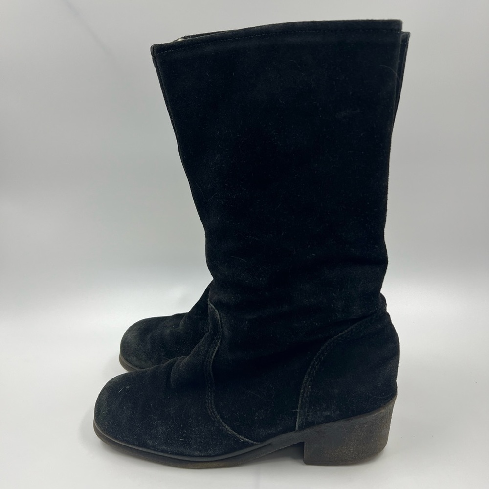 Pajar Suede Lined Boots Ladies Size 11 Black
